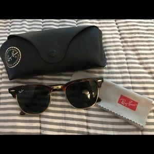 Ray ban club master tortoiseshell sunglasses